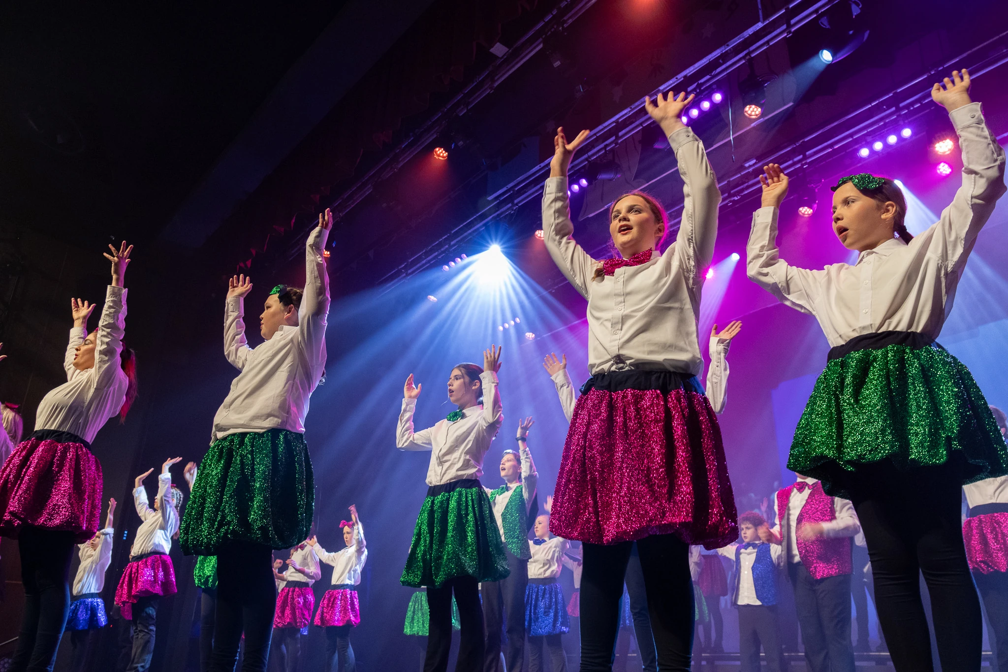 The Cast Dress Rehearsal